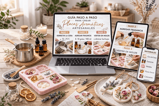 🌿 Placas Aromáticas Rentables: De Cero a Tus Primeras Ventas 💸